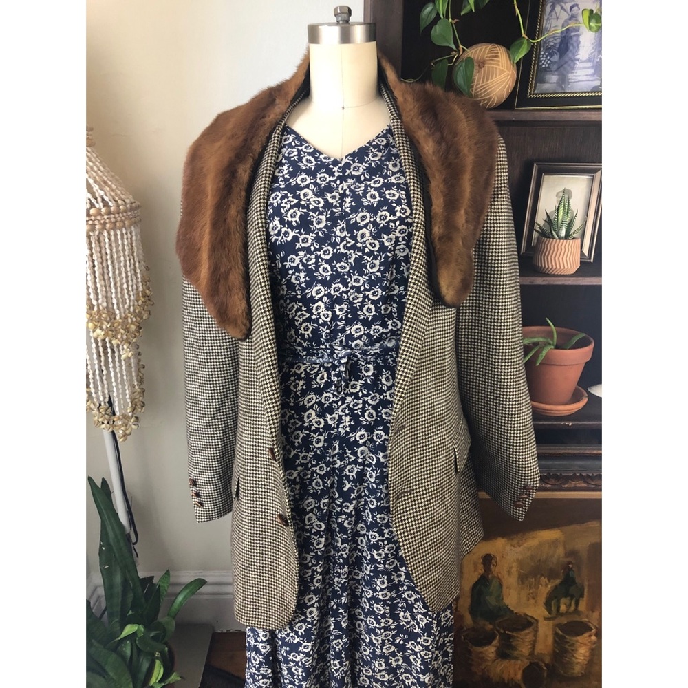 Vintage Bill Blass- Tweed-Oversized Blazer - Picture 6 of 8